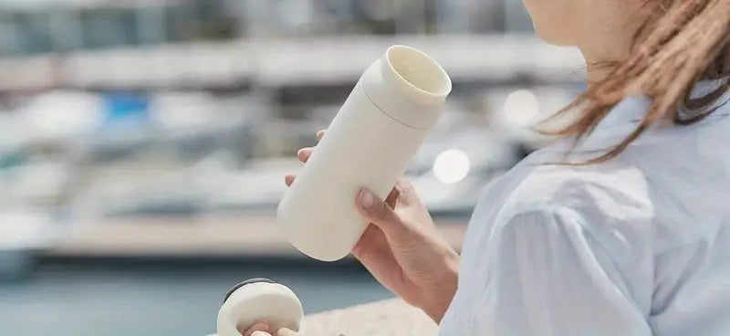 Watersy 12oz Double Layers Vacuum Coffee Cup