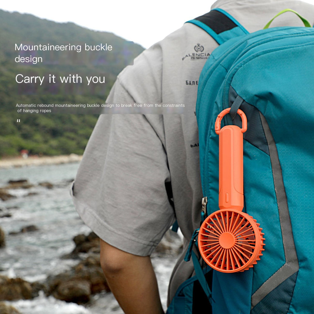 2024 Creative Outdoor Handheld USB Rechargeable Fan